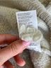 Anthropologie Purple White Pullover Sweater Size S - photo 8