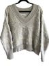 Anthropologie Purple White Pullover Sweater Size S - photo 1