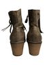 Roxy 100% Faux Leather Green Ankle Boots Size 8 1/2 - photo 5
