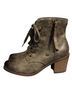 Roxy 100% Faux Leather Green Ankle Boots Size 8 1/2 - photo 4
