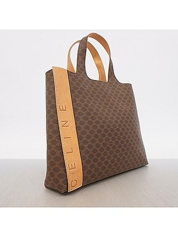 Céline Celine Macadam Brown Handbag for Women (view 2)