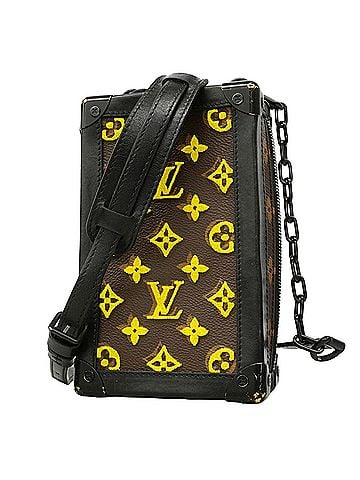 Louis Vuitton Louis Vuitton Monogram Tuftage Vertical Soft Trunk Shoulder Bag M45079 Jaune Men's (view 1)
