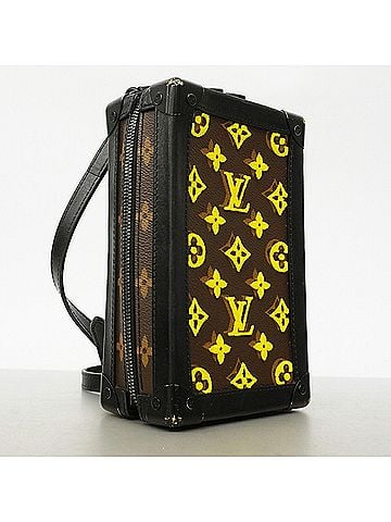 Louis Vuitton Louis Vuitton Monogram Tuftage Vertical Soft Trunk Shoulder Bag M45079 Jaune Men's (view 2)