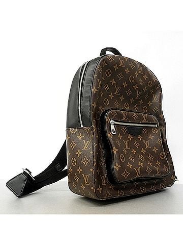 Louis Vuitton Louis Vuitton Backpack/Daypack Monogram Macassar Josh M41530 Brown Men's (view 2)