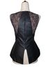 BCBGMAXAZRIA 100% Polyester 100% Nylon 100% Polyurethane Color Block Solid Black Sleeveless Blouse Size XS - photo 2