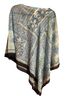 Chico's Floral Blue Green Wrap One size - photo 2
