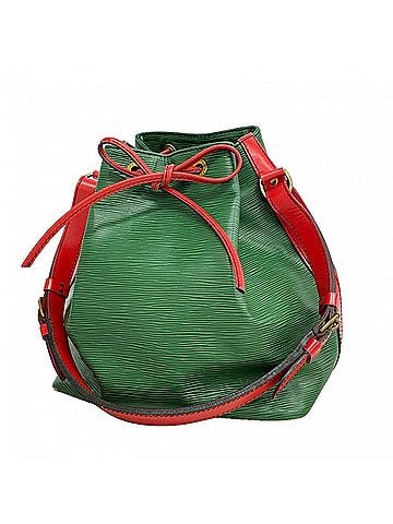 Louis Vuitton Louis Vuitton Epi Petit Noé Shoulder Bag M44147 Borneo Green Castilian Red Women's (view 1)