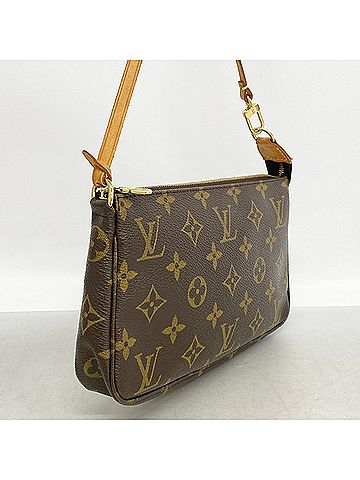 Louis Vuitton Louis Vuitton Monogram Pochette Accessoires Bag/Pouch M51980 Brown Women's (view 2)