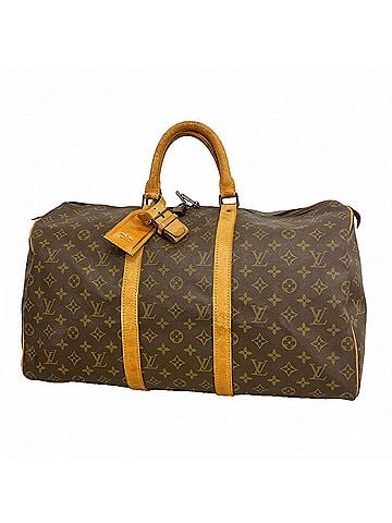 Louis Vuitton Louis Vuitton Bags - Boston Monogram Keepall 50 M41426 Brown Men's &amp; Women's (view 1)