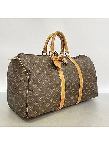 Louis Vuitton Louis Vuitton Bags - Boston Monogram Keepall 50 M41426 Brown Men's &amp; Women's (view 2)