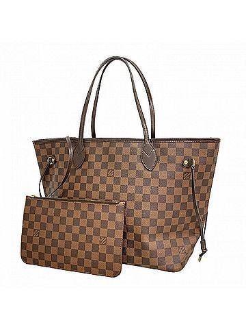 Louis Vuitton Louis Vuitton Damier Neverfull MM Tote Bag N41358 Ebene (Women's) (view 1)