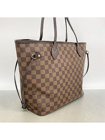 Louis Vuitton Louis Vuitton Damier Neverfull MM Tote Bag N41358 Ebene (Women's) (view 2)