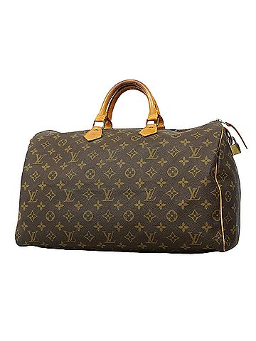 Louis Vuitton Louis Vuitton Monogram Speedy 40 Handbag M41106 Brown Women's (view 1)