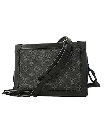 Louis Vuitton Louis Vuitton Monogram Eclipse Soft Trunk Shoulder Bag M44730 Black Men's (view 1)