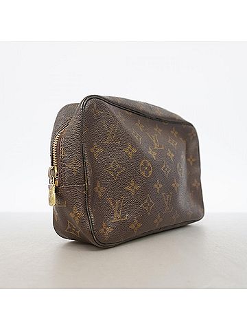 Louis Vuitton Louis Vuitton Monogram Toilette 23 Bag/Pouch M47524 Brown Women's (view 2)