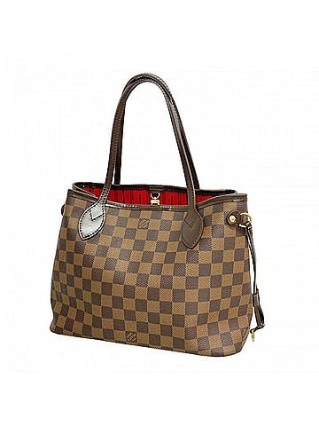 Louis Vuitton Louis Vuitton Damier Neverfull PM Tote Bag N51109 Ebene (Women's) (view 1)