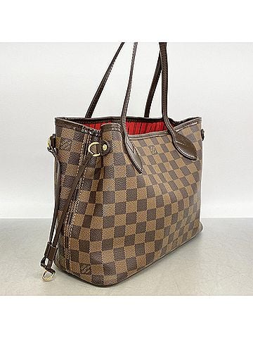 Louis Vuitton Louis Vuitton Damier Neverfull PM Tote Bag N51109 Ebene (Women's) (view 2)