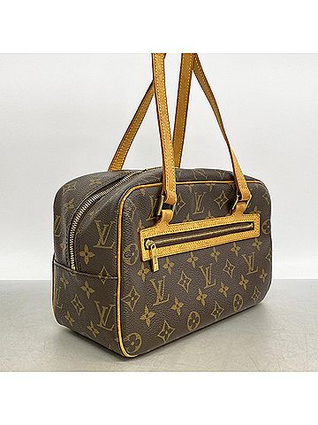 Louis Vuitton Louis Vuitton Monogram Cite MM Shoulder Bag M51182 Brown Women's (view 2)