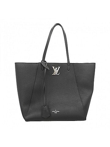 Louis Vuitton Louis Vuitton Lockme Cabas Tote Bag M42291 Black Women's (view 1)