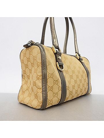 Gucci Gucci GG Canvas Abbey Handbag 130942 Brown Champagne Women's (view 2)