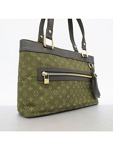 Louis Vuitton Louis Vuitton Monogram Mini Lucille PM Handbag M92682 TST Khaki Women's (view 2)