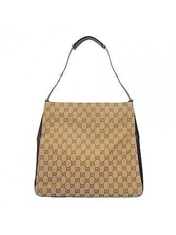 Gucci Gucci Shoulder Bag GG Canvas 001 8181 Black Brown Women's (view 1)