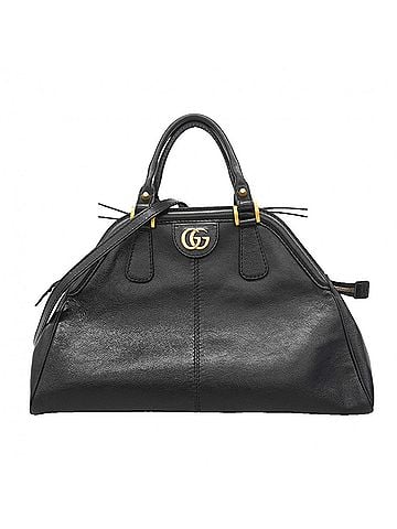 Gucci Gucci Liber handbag, 516459, leather, black, women's. (view 1)