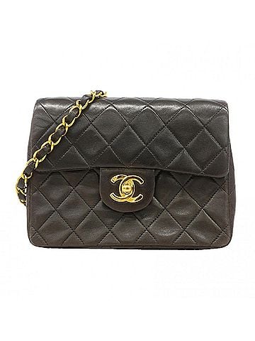 Chanel Chanel Matelassé Lambskin Shoulder Bag, Black, Women's (view 1)