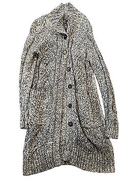 J.Crew x Dauphinette Cable-Knit Shawl Collar Cardigan Cardigan (view 1)