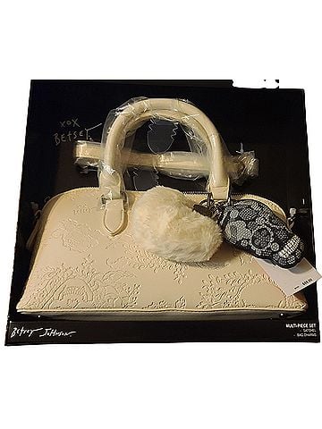 Betsey Johnson Leather Satchel (view 1)