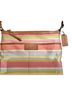 Coach Stripes Pink Green Shoulder Bag One size - photo 5