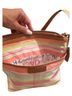Coach Stripes Pink Green Shoulder Bag One size - photo 6
