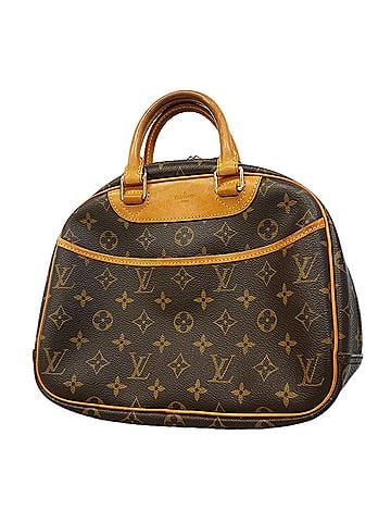 Louis Vuitton Louis Vuitton Monogram Trouville Handbag M42228 Brown Women's (view 1)