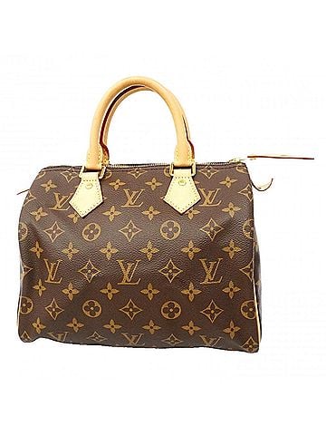 Louis Vuitton Louis Vuitton Monogram Speedy 25 Handbag M41109 Brown Women's (view 1)