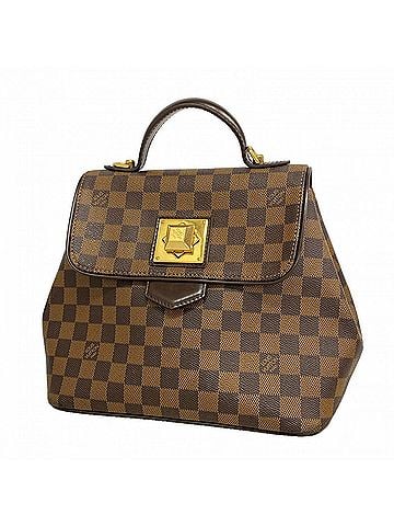 Louis Vuitton Louis Vuitton Damier Bergamo PM Handbag N41167 Ebene Women's (view 1)