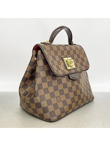 Louis Vuitton Louis Vuitton Damier Bergamo PM Handbag N41167 Ebene Women's (view 2)