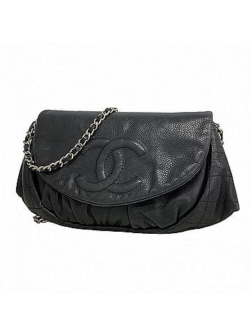 Chanel Chanel Matelassé Chain Shoulder Bag, Caviar Leather, Black, Women's (view 1)