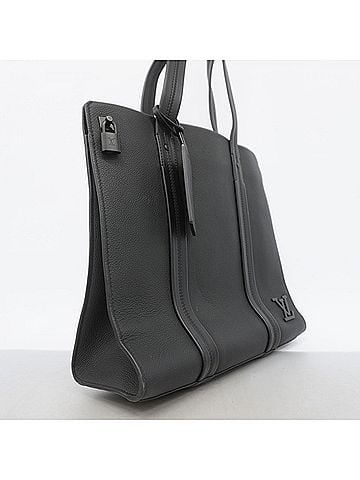 Louis Vuitton Louis Vuitton Aerogram Takeoff Tote Bag M57308 Black Men's (view 2)