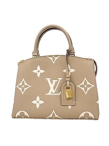 Louis Vuitton Louis Vuitton Monogram Empreinte Bicolor Petit Palais PM Handbag M58914 Tourtrere Crème Ladies (view 1)