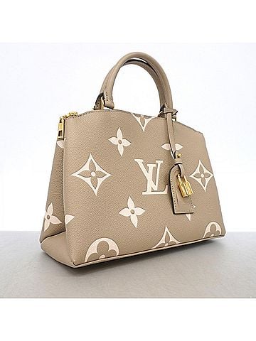 Louis Vuitton Louis Vuitton Monogram Empreinte Bicolor Petit Palais PM Handbag M58914 Tourtrere Crème Ladies (view 2)