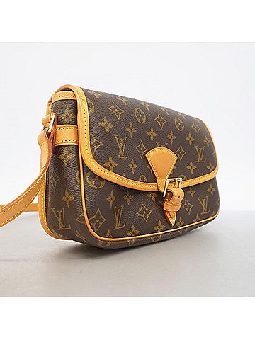 Louis Vuitton Louis Vuitton Monogram Sologne Shoulder Bag M42250 Brown Women's (view 2)