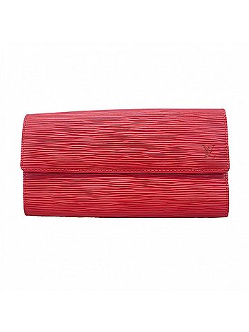 Louis Vuitton Louis Vuitton Epi Portemonnaie Credit Long Wallet M63577 Castilian Red Women's (view 1)