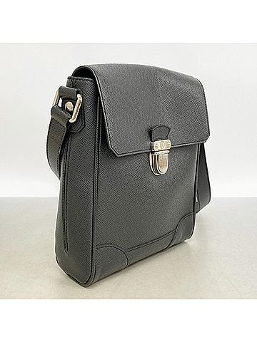 Louis Vuitton Louis Vuitton Taiga Luca Shoulder Bag M31192 Ardoise Men's (view 2)