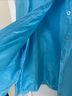Collections etc. 100% Linen 100% Acetate Solid Blue Long Sleeve Blouse Size 1X - photo 6
