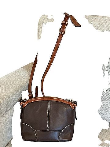 Dooney & Bourke Leather Crossbody Bag (view 2)