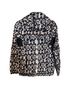 Lululemon Athletica 100% Polyester 82% Nylon 18% Spandex Animal Print Black White Jacket Size 6 - photo 2