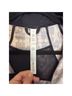 Lululemon Athletica 100% Polyester 82% Nylon 18% Spandex Animal Print Black White Jacket Size 6 - photo 3