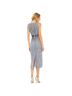 Mac Duggal 100% Polyester Silver Multi Color Cocktail Dress Size 12 - photo 2