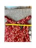 Lulus 100% Polyester 83% Rayon 32% Nylon 5% Spandex Red Multi Color Cocktail Dress Size XL - photo 14