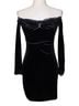 Hot Topic Solid Black Cocktail Dress Size S - photo 1